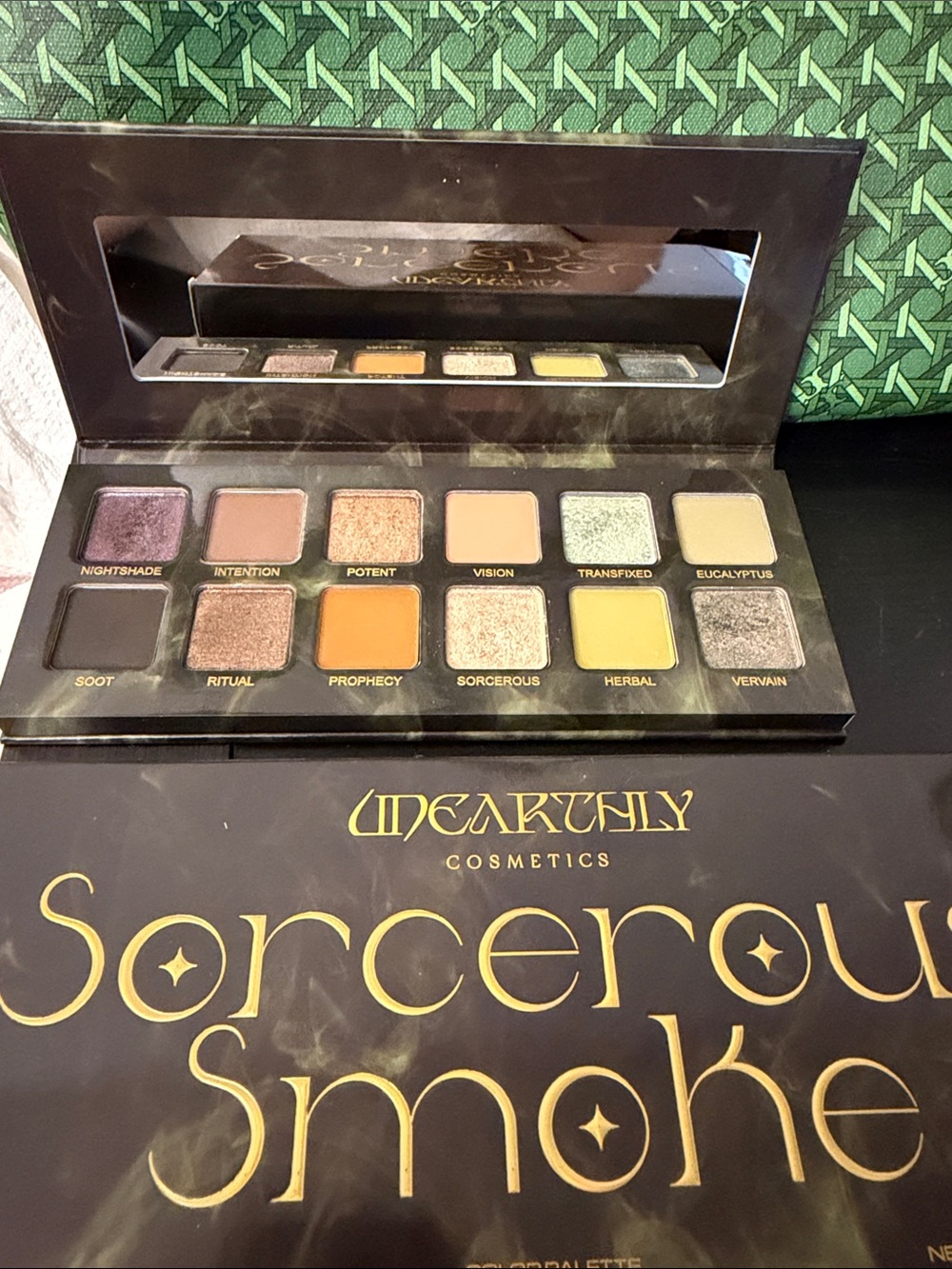 Unearthly Cosmetics Sorcerous Smoke Eyeshadow Palette